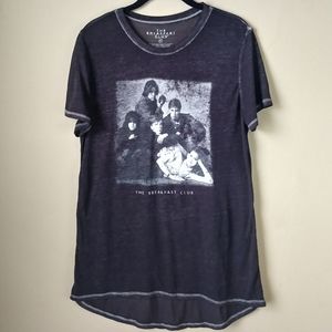 The Breakfast Club Cast Short Sleeve Sheer T-Shirt
